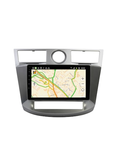 Chrysler Sebring Araç Multimedya Android Ekran Carplay Double Teyp 2+32 9" 07-10 Silver Cadence