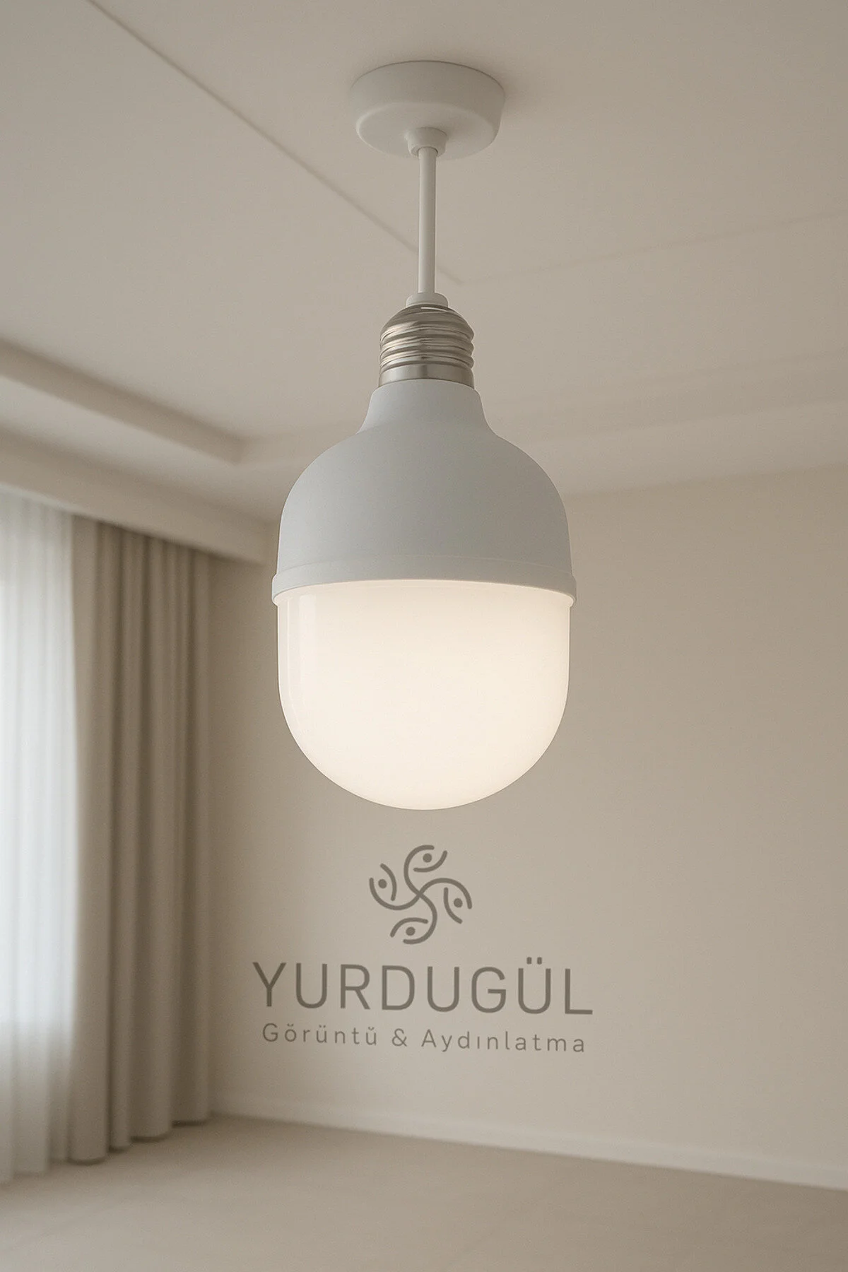 40w Touch Led Ampul 3600 Lümen E27 Duy Beyaz Işık 100-220v