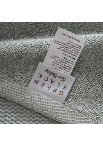 Lara Prestij Serisi Banyo Havlusu Bordürlü 80x150 Yeşil, Oeko Tex Standard 100 Sertifikalı %100 Ege Pamuğu, Dokuma 500 Gsm