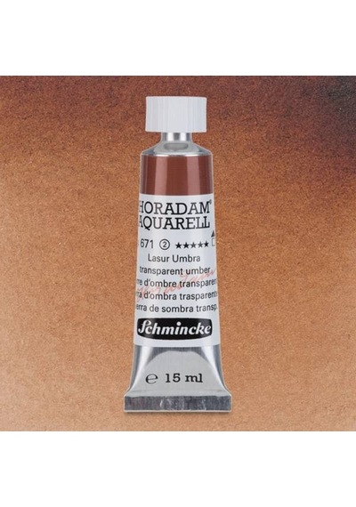 Schmincke Horadam Aquarell Tube 15Ml Seri 2 Transparent Umber 671