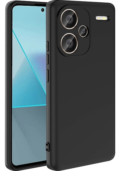 Xiaomi Redmi Note 13 Pro Plus 5g Uyumlu Kılıf Tchs Mara Lansman Kapak-siyah Siyah