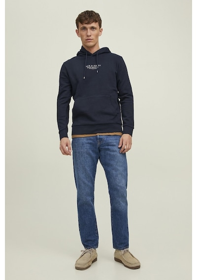 Jack & Jones Jprbluarchie Erkek Sweatshirt 12216335 Lacivert