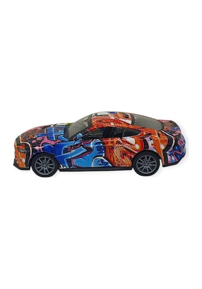 Çek Bırak Grafity Araba Metal -k174c1 - Kırmızı Siyah