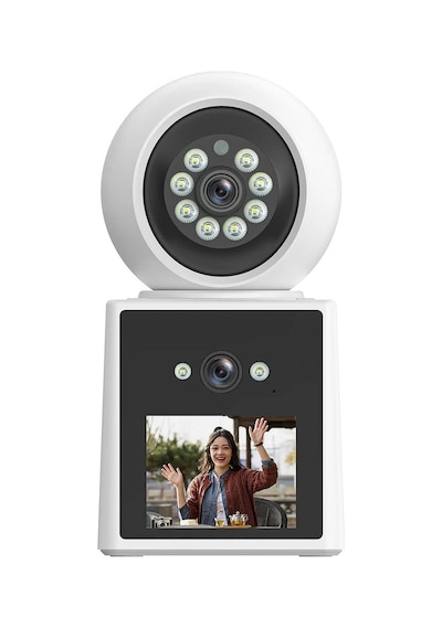 Ax-bn120 4 Mp Dual Lens 2k 2.4" Lcd Wi-fi Baby Camera
