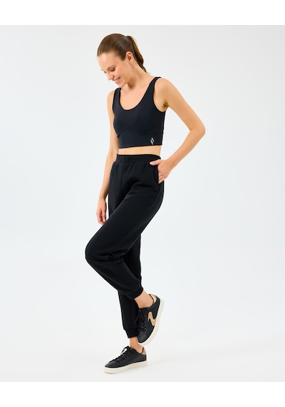 Skechers W Essentials Jogger Sweatpant Kadın Siyah Eşofman Altı S2610002-3817 Siyah