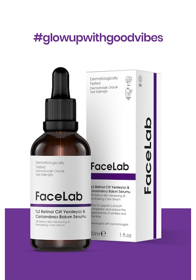 Facelab Yenileyici ve Canlandırıcı Serum 30 ML