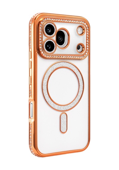 Newface Huawei Honor 600 Pro Joke Simli Magneticsafe Kılıf Turuncu