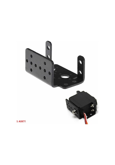 Servo Motor Metal Montaj Parçası Braket MG995 MG996R S3003 TD-8120MG Alüminyum Tutucu