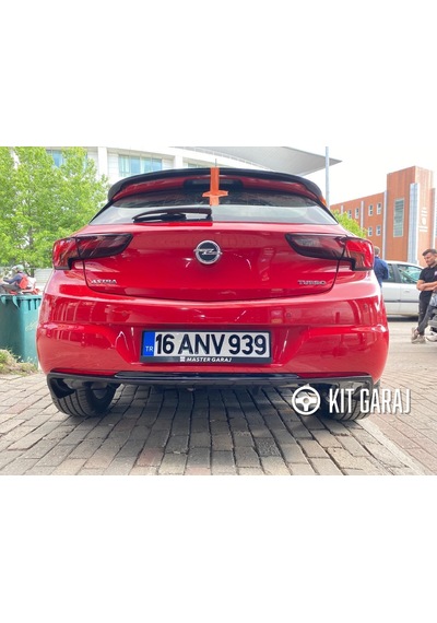 Opel Astra K 2015-2021 Rieger Difüzör Plastik Boyasız