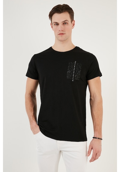 Buratti Erkek T Shirt 541quınt Siyah Siyah
