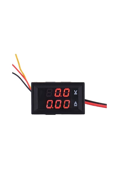 Dolıty Dc 0-100v 10a Voltmetre Ampermetre Led Dijital Amp Volt