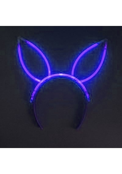 Karanlıkta Yanan Glow Neon Fosforlu Taç - 6 Adet