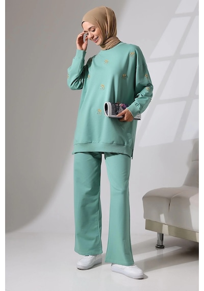 Mihran Butik Kadın Mint Yeşili Mevsimlik Penye Alt Üst Spor Ve Rahat Tesettür Takım Mint Yeşili Mihran Butik Kadın Mint Yeşili Mevsimlik Penye Alt Üst Spor Ve Rahat Tesettür Takım Mint Yeşili