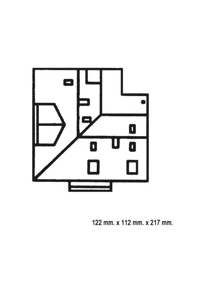 1/87 Köşe Başı Bina Maketi, Faller 130906