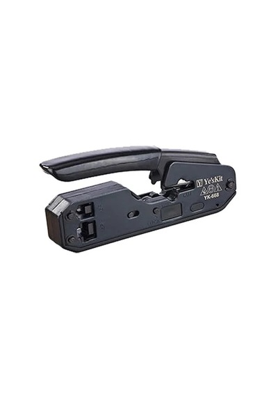Powermaster Yk-668 Çok Fonksiyonlu Rj11 Rj12 Rj45 3in1 Kablo Kesme - Soyma - Konnektör Çakma Pensesi