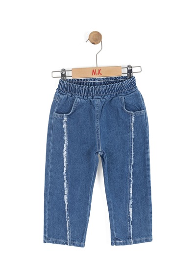 Xo Kids Kız Çocuk Pantolon 9-36 Ay 59702 Mavi