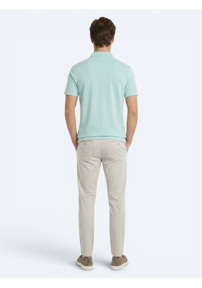 Kip Mint Düz Polo Yaka T-shirt