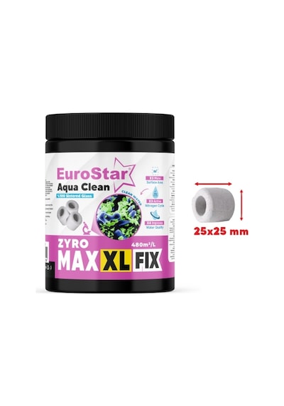 Eurostar Zyro Max Fix Xl 500 Ml Seramik Filtre Malzemesi