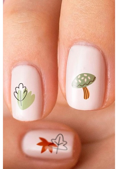 Lexroo Kuşlar -1 Tırnak Dövmesi, Tırnak Tattoo, Nail Art, Tırnak Sticker