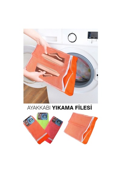 Ayakkabı Yıkama Filesi L-19 Beyaz Diğer