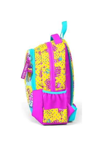 Coral High Kids Mixed Dondurma Desenli Üç Bölmeli Okul Sırt Çantası 23645