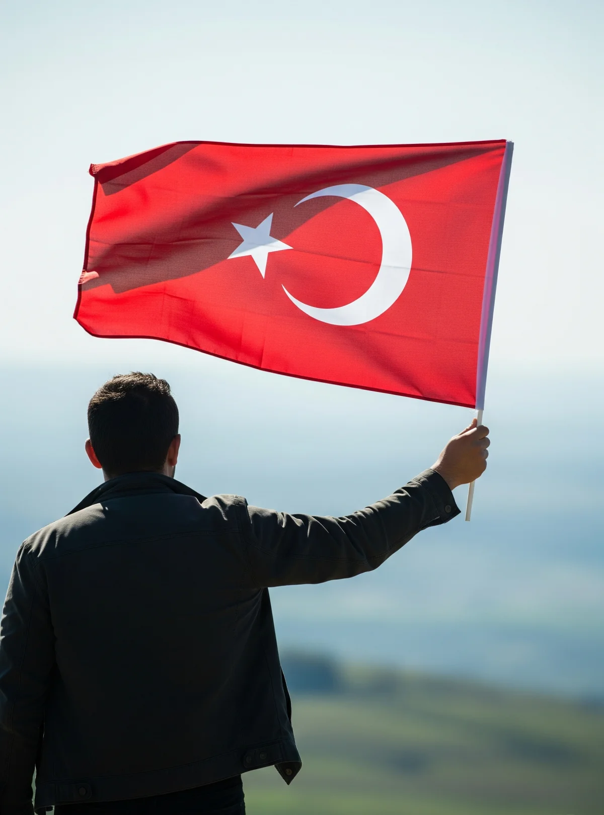 Türk Bayrağı 200 300 Cm Raşel Kumaş, Özenli Dikiş 200 X 300