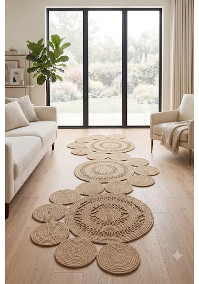 Villadia Home Textile Jüt Hasır Sarmal Kilim Yuvarlak Örgü Halı Yolluk Dekoratif Doğal Görünümlü Bohem Ev Kilimi Salon Balkon Oturma Yatak Mutfak Çocuk Odası 312bambu Villadia Home Textile Jüt Hasır Sarmal Kilim Yuvarlak Örgü Halı Yolluk Dekoratif Doğal Görünümlü Bohem Ev Kilimi Salon Balkon Oturma Yatak Mutfak Çocuk Odası 312bambu