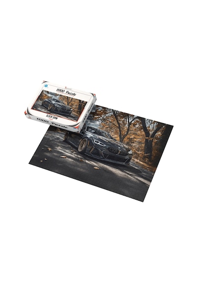 Black Bmw Coupe 1000 Parça Puzzle Standart