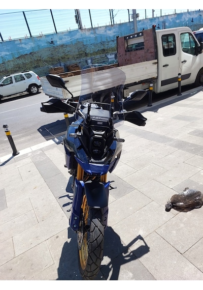 Suzuki Vstrom 800 De Uzun Ön Cam Açık Füme 47cm 4mm Zeus Vstrom800