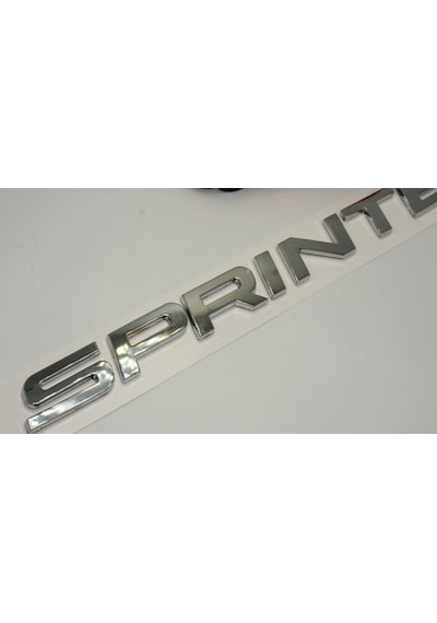Sprinter 2014 2022 Bagaj Krom Abs Yazı Logo