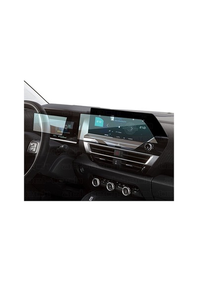 Citroen C4 Suv, C4 X 2021-2024 Uyumlu Dijital Gösterge Ve Navigasyon 9h Nano Ekran Koruyucu 2'li Set