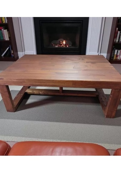 Watson Orta Sehpa 120x80 Fındık Kabuğu Çok Renkli