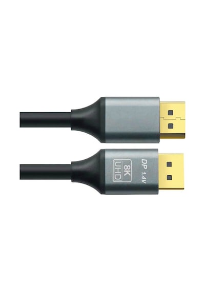 Wozlo 8k Displayport 1.4 Kablo 32,4gbps, 8k 30hz, 5k 60hz, 4k 120hz 2160p Hdr Freesync Ve G-sync - 1.8 M