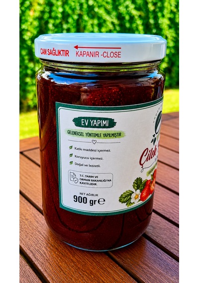 Nav Ev Yapımı Çilek Reçeli 900 Gram