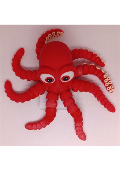 Loy3d Oyuncak Ahtapot Büyük Hareketli 20x20x6 Cm 1 Adet