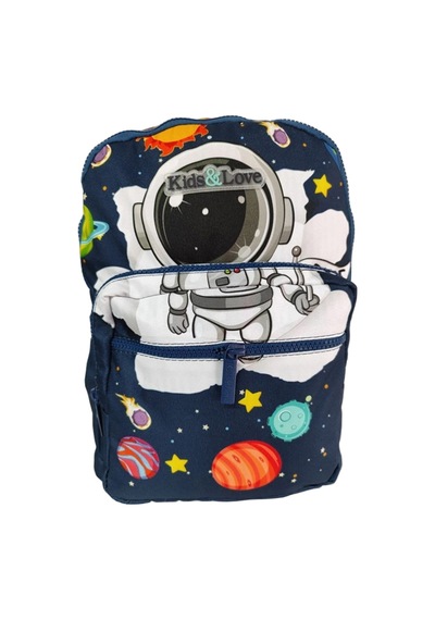 Kaukko Kids Love Sırt Çantası Layer Astronaut L5127 Çok Remkli