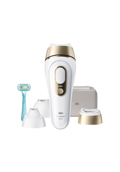 Braun Ipl Silk Expert Pro 5, Evde Lazerle Tüy Alma, Çanta, Gillette Venus, 3 Başlık, Pl5351