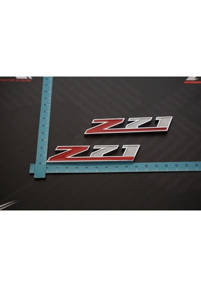 Chevrolet Silverado Z71 Off Road Çamurluk Yanı 3M Krom Metal Logo (547312355)