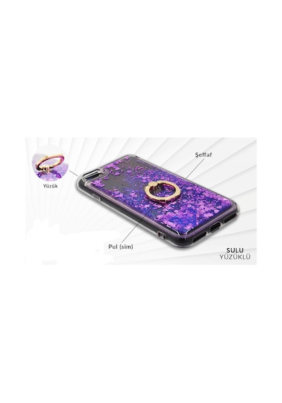 Samsung Uyumlu Galaxy J2 Grand Prime Pro Sulu Yüzüklü Kilif 335893981
