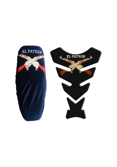 Cg El Patron Kombini Koltuk Kılıfı + Tank Pad