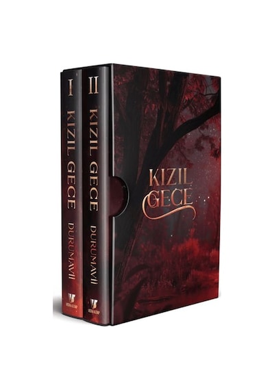 Kızıl Gece İkili Kutulu Set-ciltli - Ssıd-885159