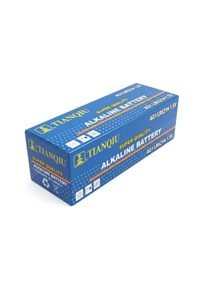 Tıan-quı 1,5v Ag-1 Alkalin Düğme Pil 10'lu