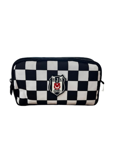 Me Kalem Çantası Beşiktaş Dama Desenli 25306 Siyah