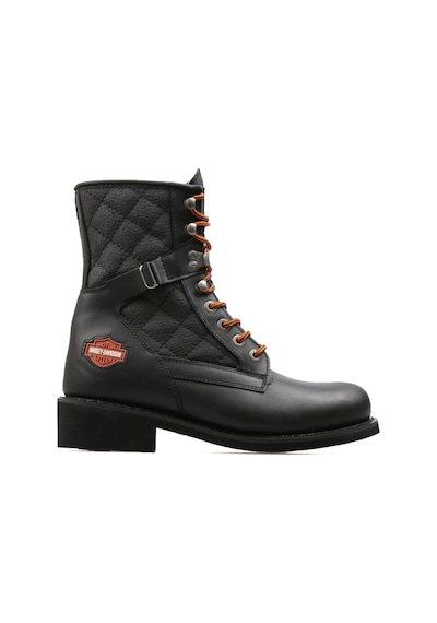 Harley Davidson Siyah Erkek Botu 025M100031-Black-Derı