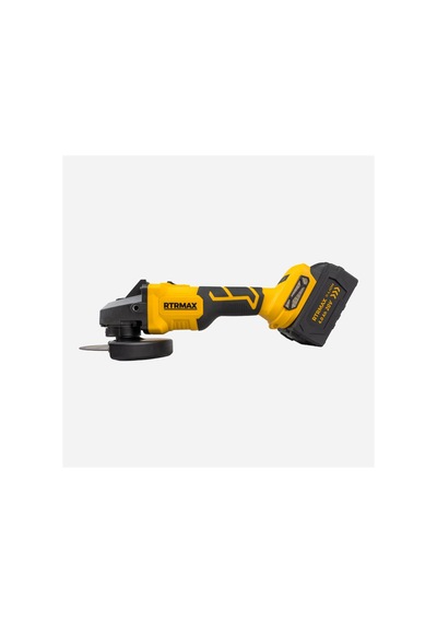 Kömürsüz Akülü Avuç Taşlama 20v 115mm 2x4.0 Ah Akü Rtrmax S-lıon Hpower - Rts5055hp