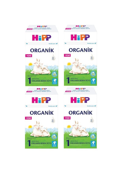 Hipp Organik 1 Bebek Devam Sütü 400 G 4 Adet