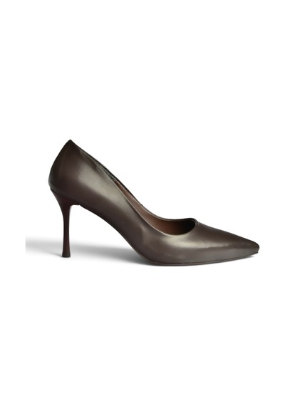 Fox Shoes Z676050009 Kahverengi İnce Topuklu Kadın Stiletto Ayakkabı