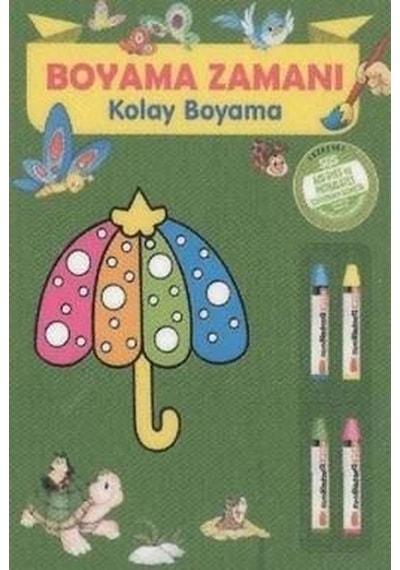 Boyama Zamanı: Kolay Boyama - Fatih Okta -  Ragıp Derin - Parıltı Yayınları