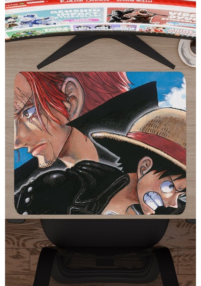 One Piece Kaymaz Dikişli Kauçuk Oyuncu Mousepad V3 - 48x40 Xl Gaming Mouse Pad Fare Altlığı