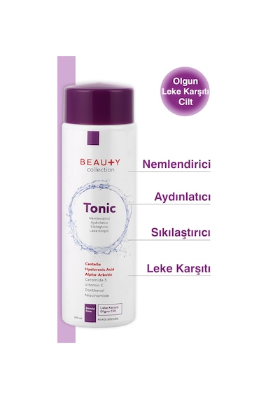 Beauty Collection Leke Karşıtı Temizleyici Tonik 200 ML